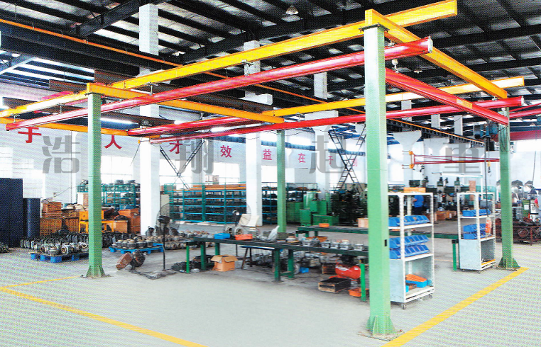 柔性組合式單梁懸掛起重機