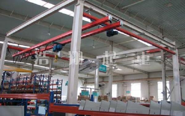 KBK柔性組合式雙梁懸掛起重機