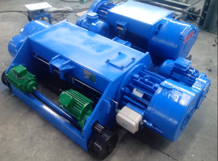 新型一體式電動葫蘆雙梁小車