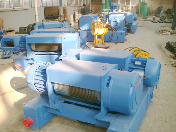 電動葫蘆20t雙梁小車